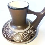 Set of 2 Small Modernist Ceramic Jugs from the 70s