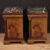 paire de tables de chevet italiennes des années 60