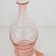 Old decanter pink glass - Art Deco