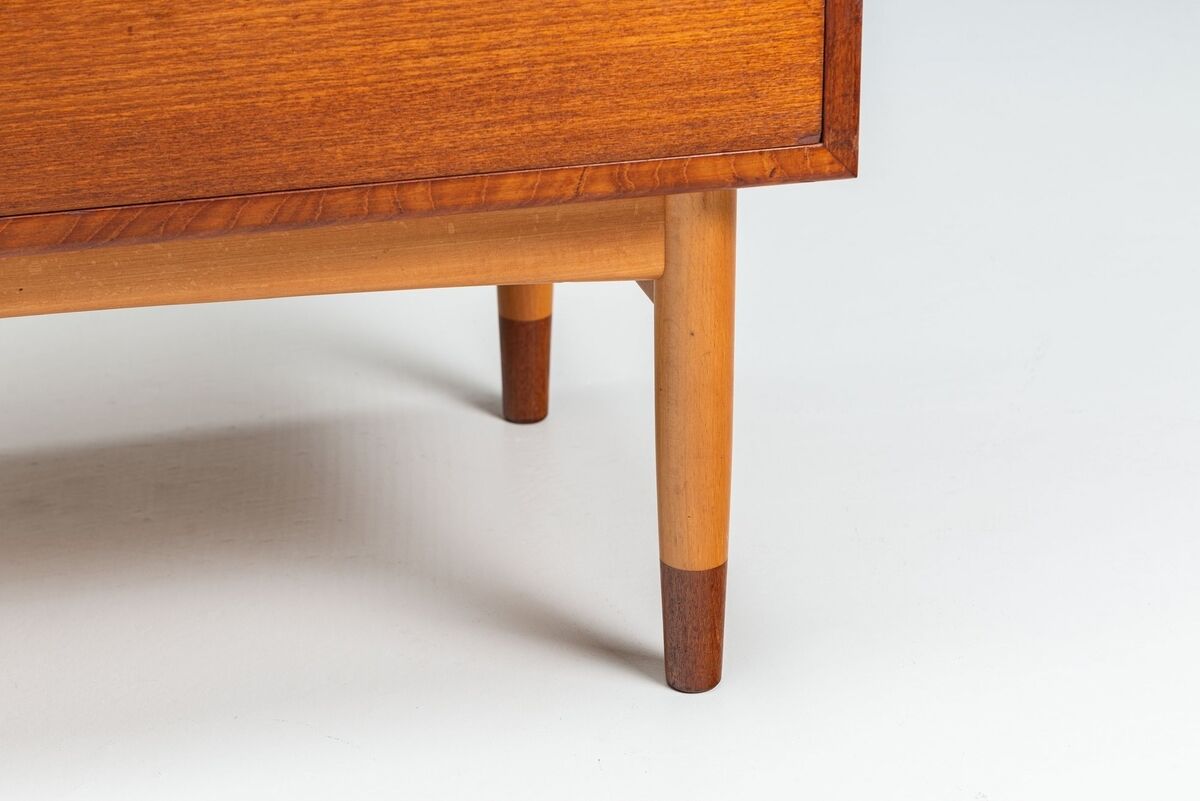 Commode Borge Mogensen en teck Soborg Mobelfabrik Danemark 1960