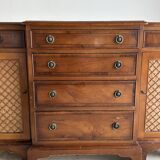Chiffonier, small 19th century storage unit 1m12 x 74 x 35
