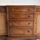 Chiffonier, small 19th century storage unit 1m12 x 74 x 35