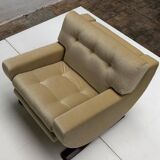 Paire de fauteuils par le sculpteur italien Franz T Sartori Flexform 1965