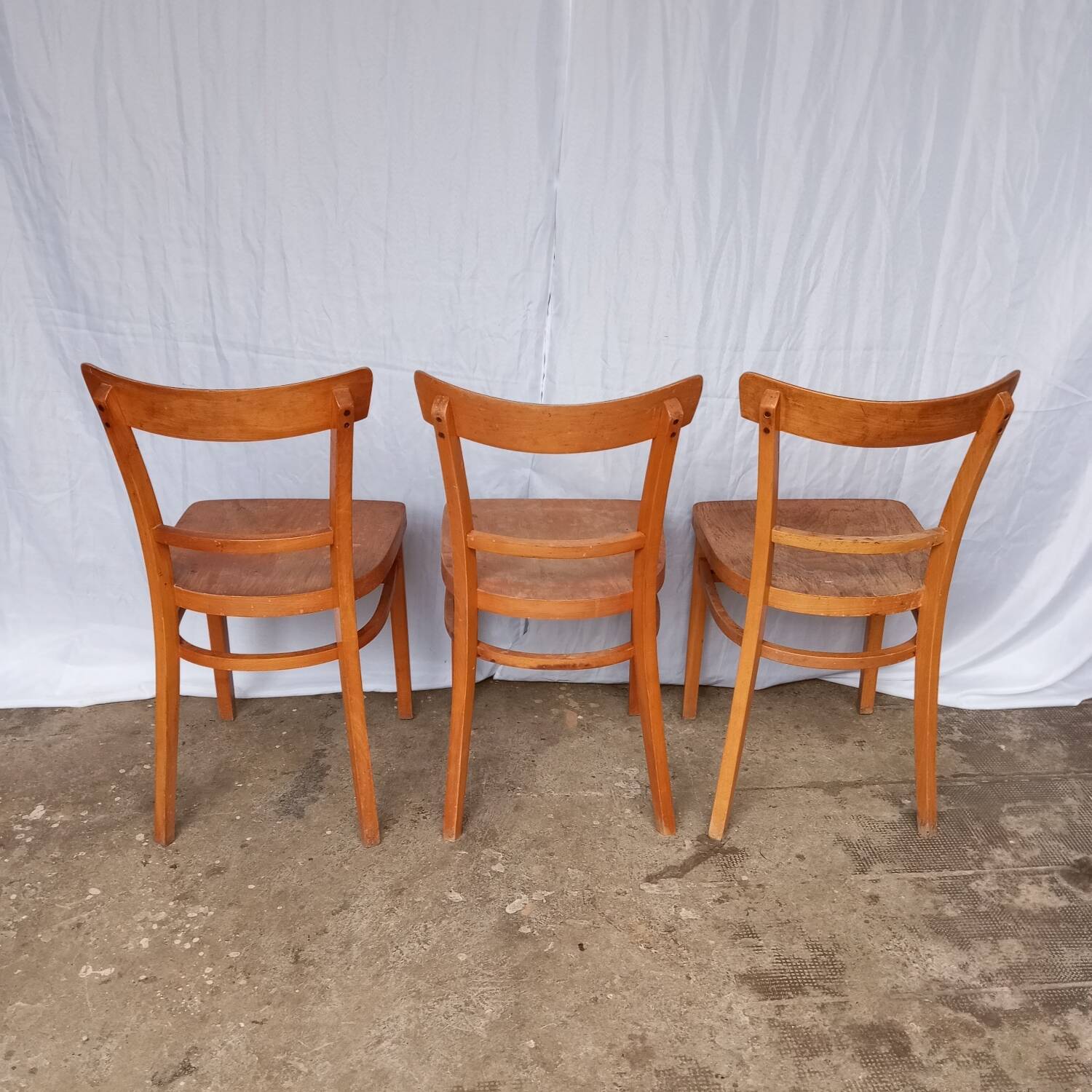 Antique bistro chairs