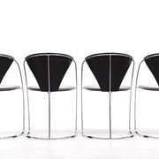 Chaises de salle à manger Arrben Linda, Italie, 1982, lot de 4
