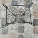 Wrought iron coffee table