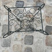 Table basse fer forgé