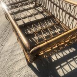 Rattan bed