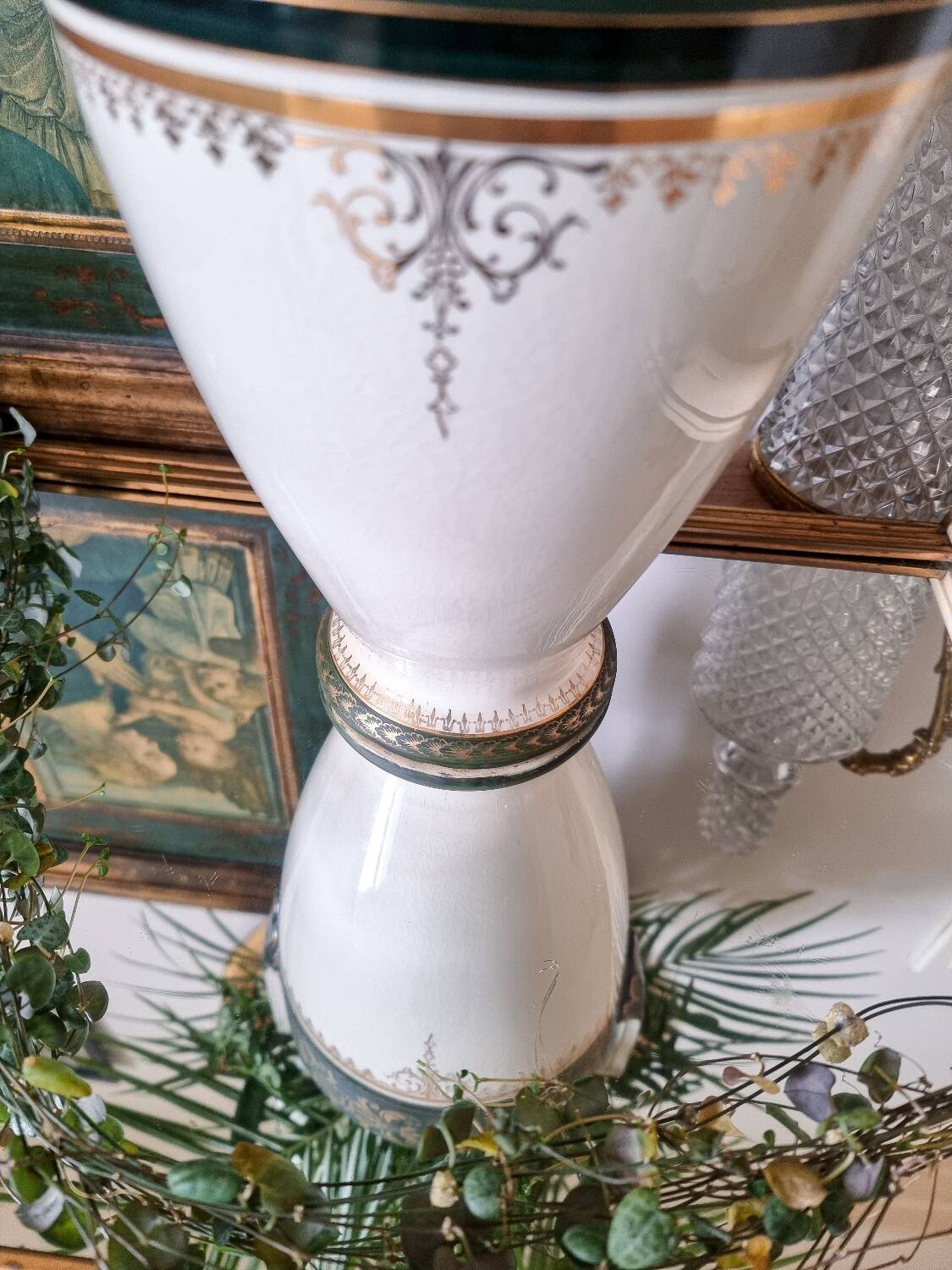 Amphora Vase, 1880, Boch Frères Keramis