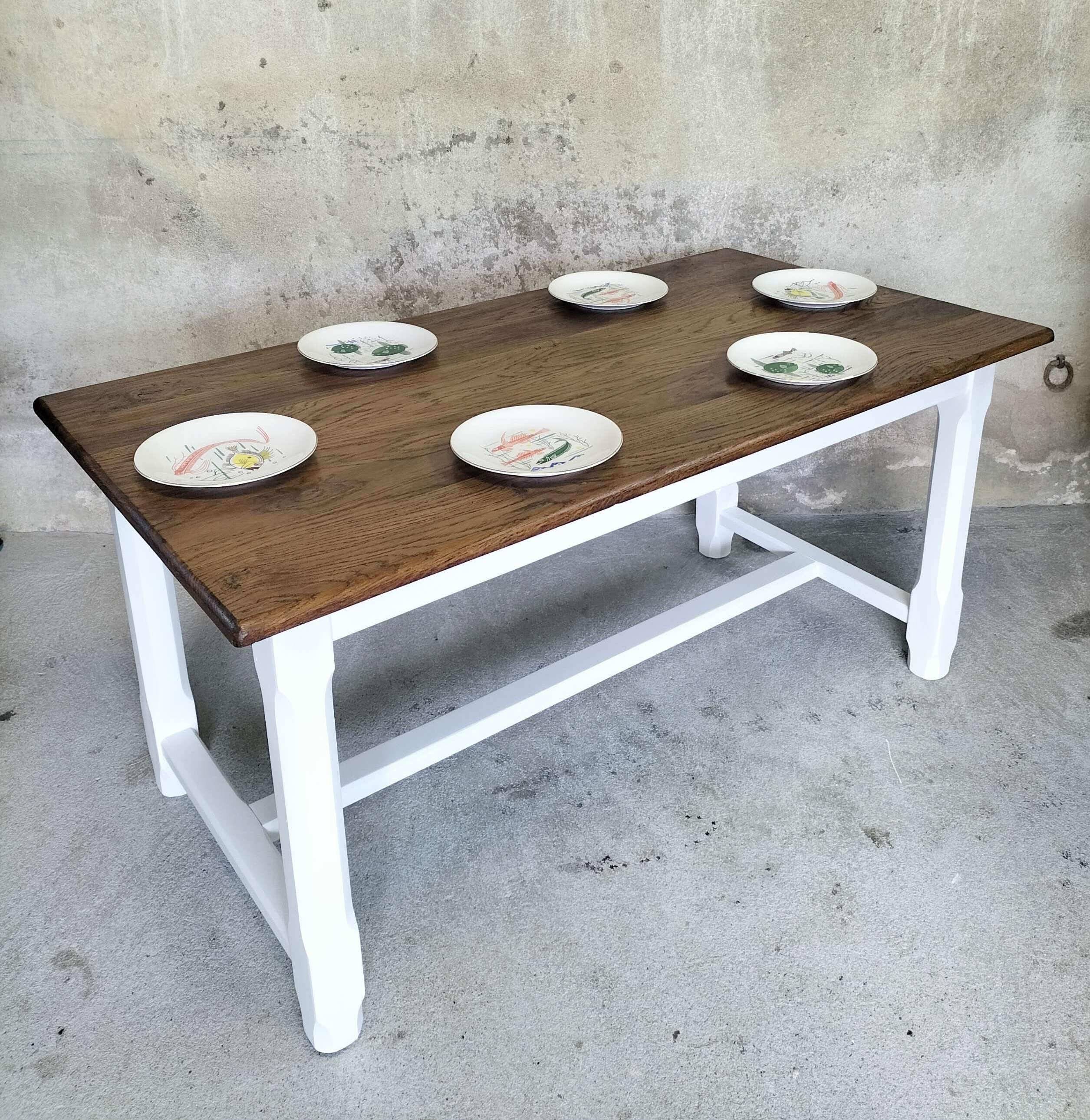 Table de ferme en bois massif