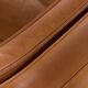 Vintage light cognac aniline leather 3 seater sofa by Mogens Hansen  Denmark, 1970s