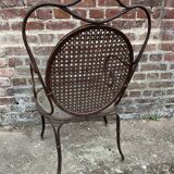 Fauteuil de jardin ancien Napoléon III vers 1880