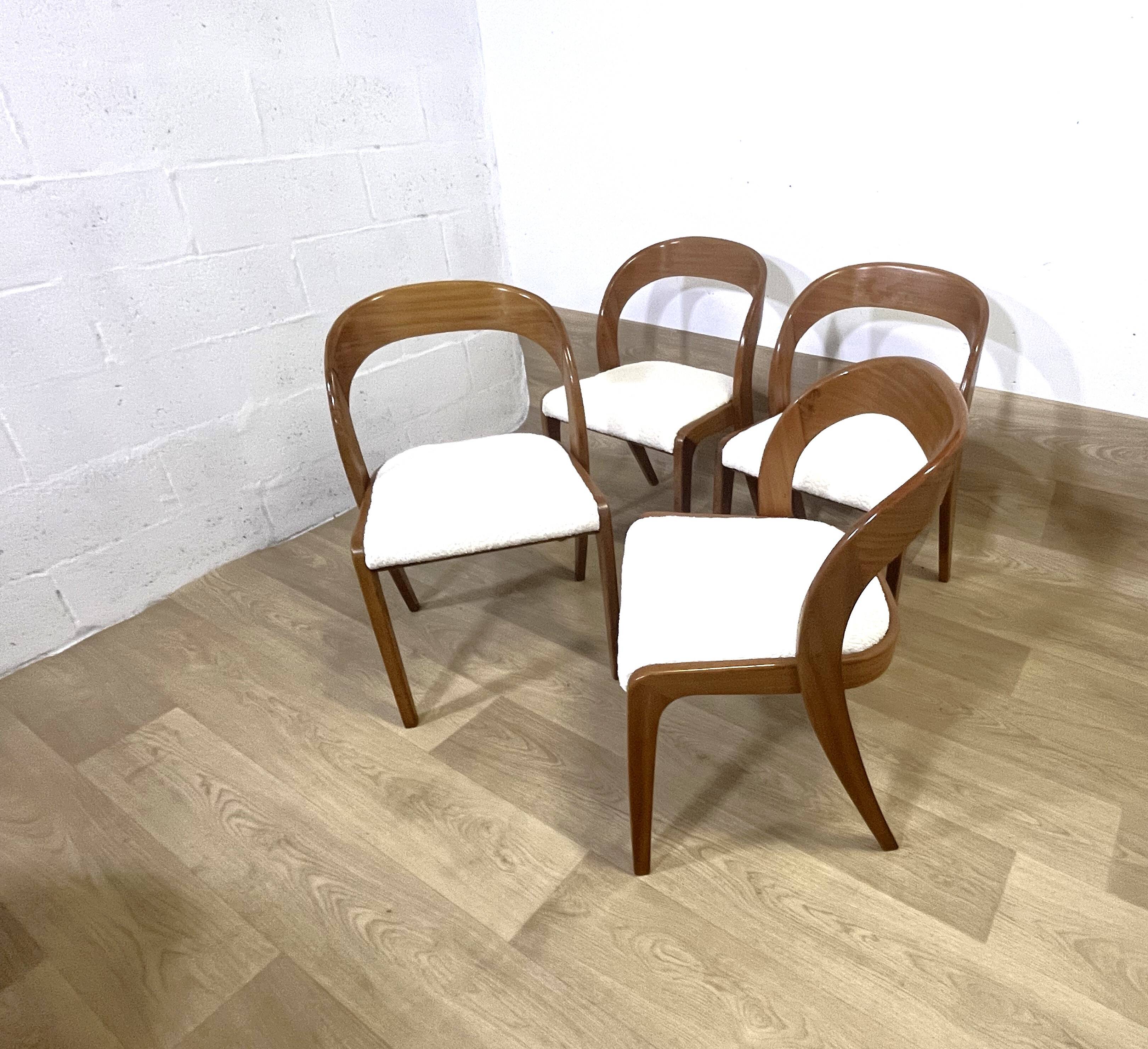 4 Baumann gondola chairs
