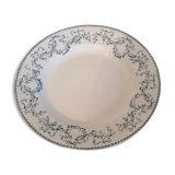 Round dish in Earthenware Sarreguemines Model Mozart