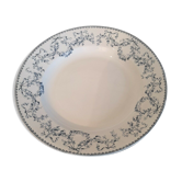 Round dish in Earthenware Sarreguemines Model Mozart