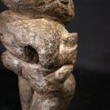 Figure anthropomorphe en pierre volcanique art tribal africain Côte d’Ivoire XVIIIe siècle