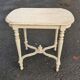 Table de milieu en bois laqué blanc
