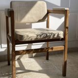 Set of 6 designer wooden chairs