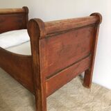 Roller doll bed, antique toy