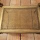 Table de salon style Louis XVI en bois peint