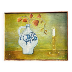 Oil on canvas. still