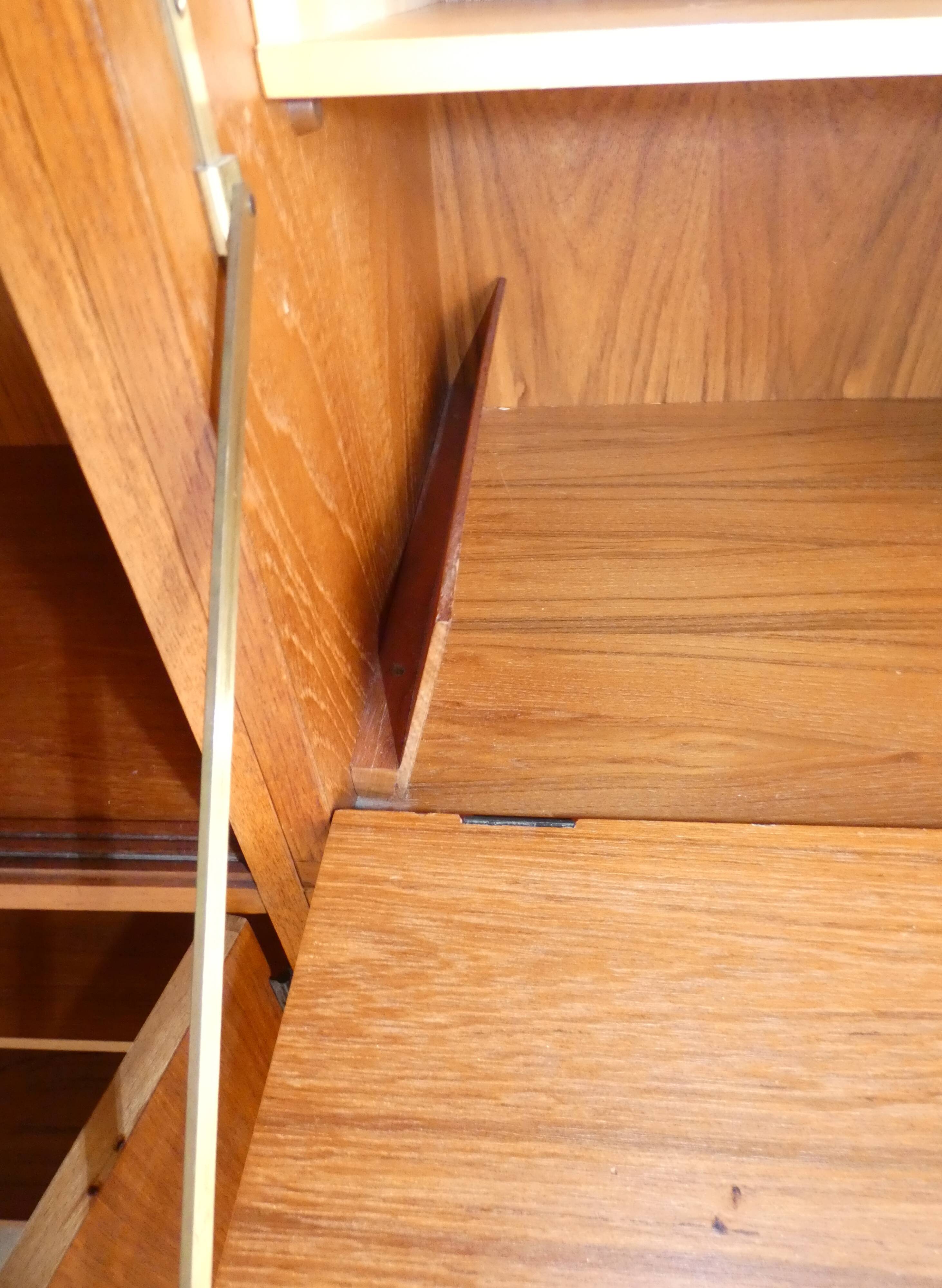 secretary in teak 1950