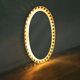 Organic mirror Space Age 1970s Hillebrand