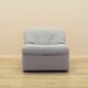 Italian Space Age Lounge Chair 1970s in Bouclé Fabric