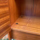 Vintage 1960s display cabinet.