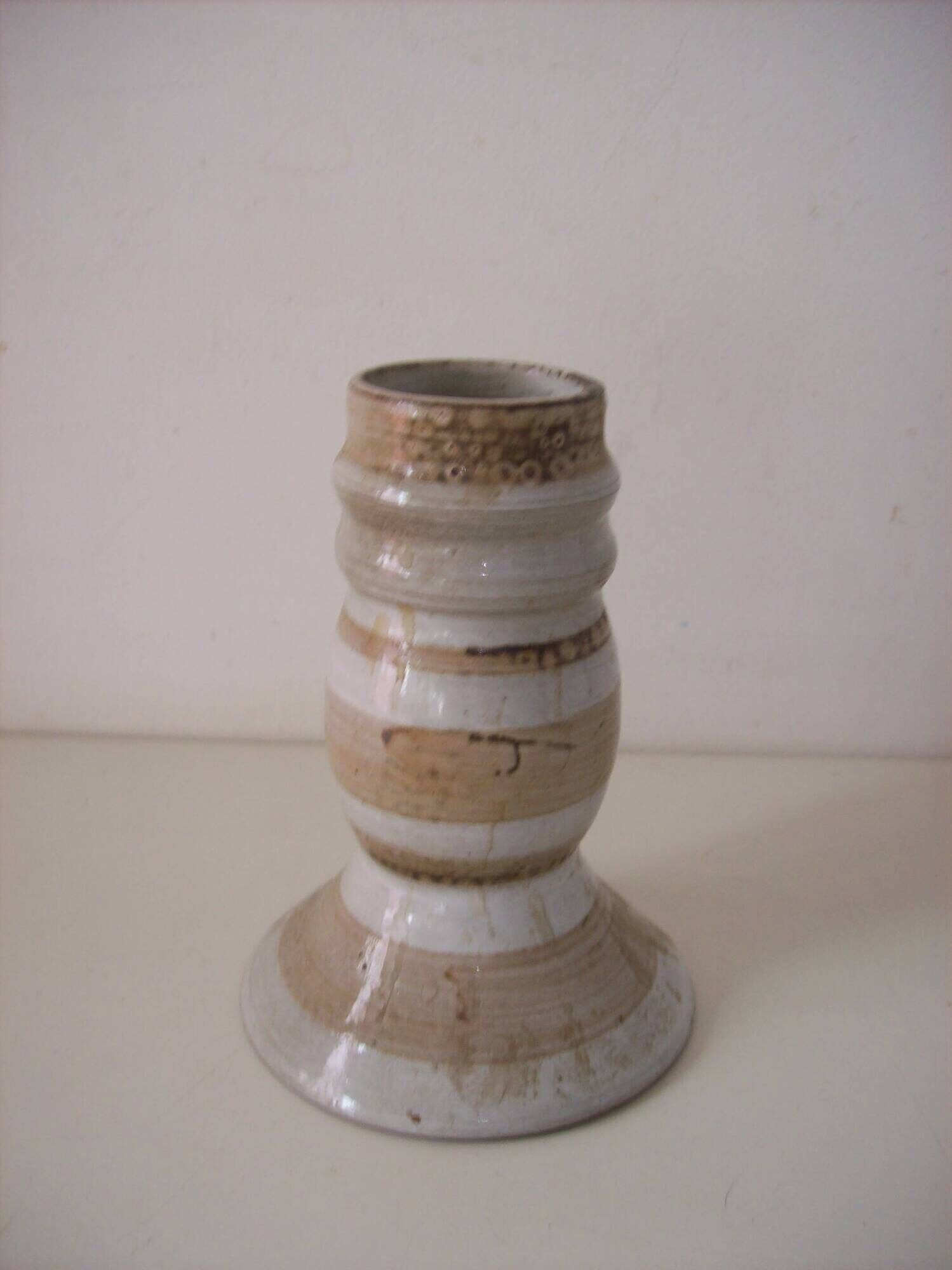 Vintage ceramic candlestick