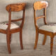 Suite of 4 chairs