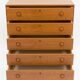 Commode vintage scandinave en teck, années 1970