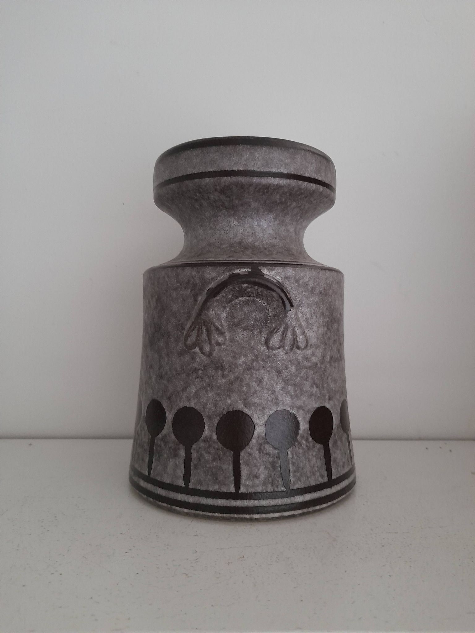 Jasba Vase Keramik West-Germany