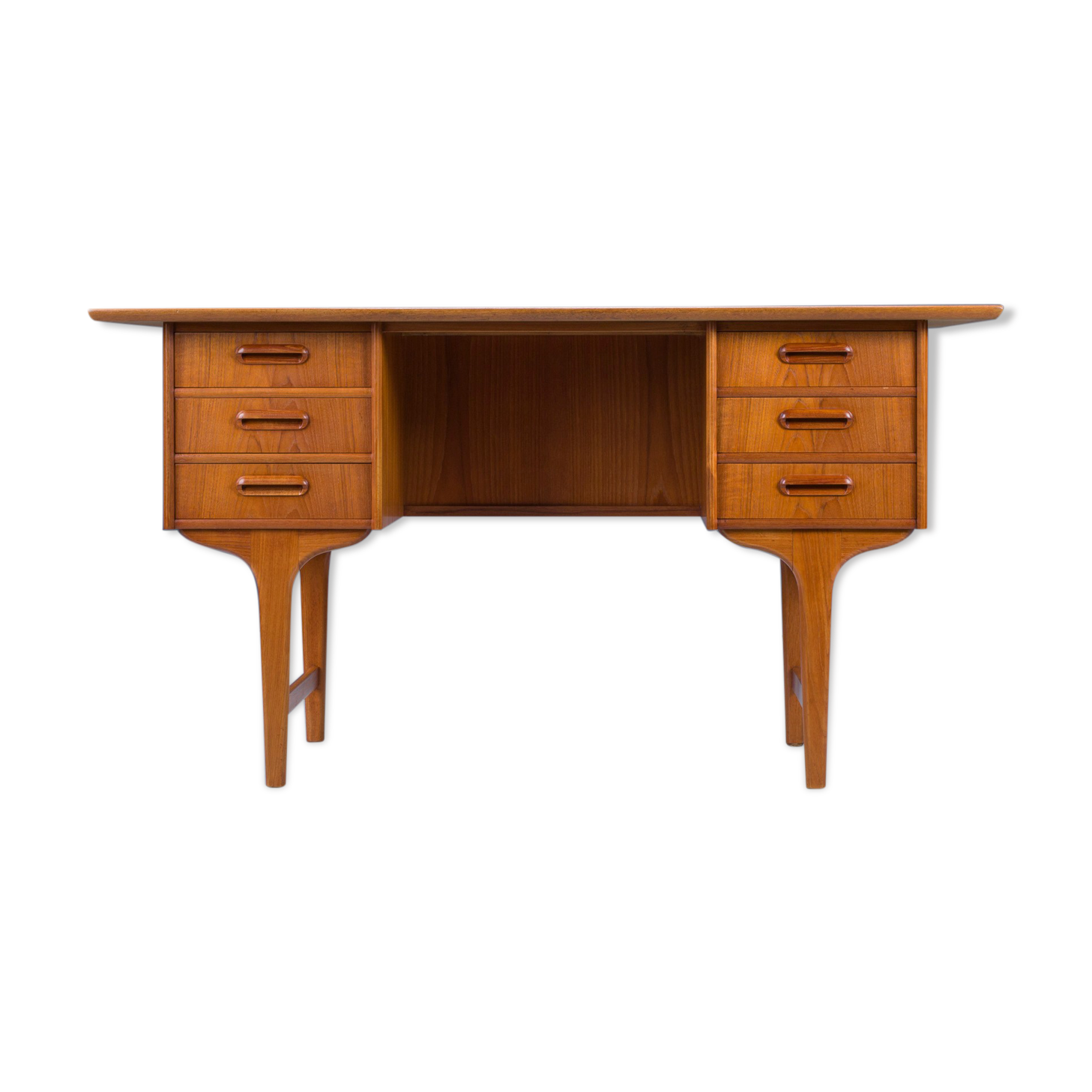 Desk by Gunnar Nielsen for Tibergaard, Denmark, 1960s