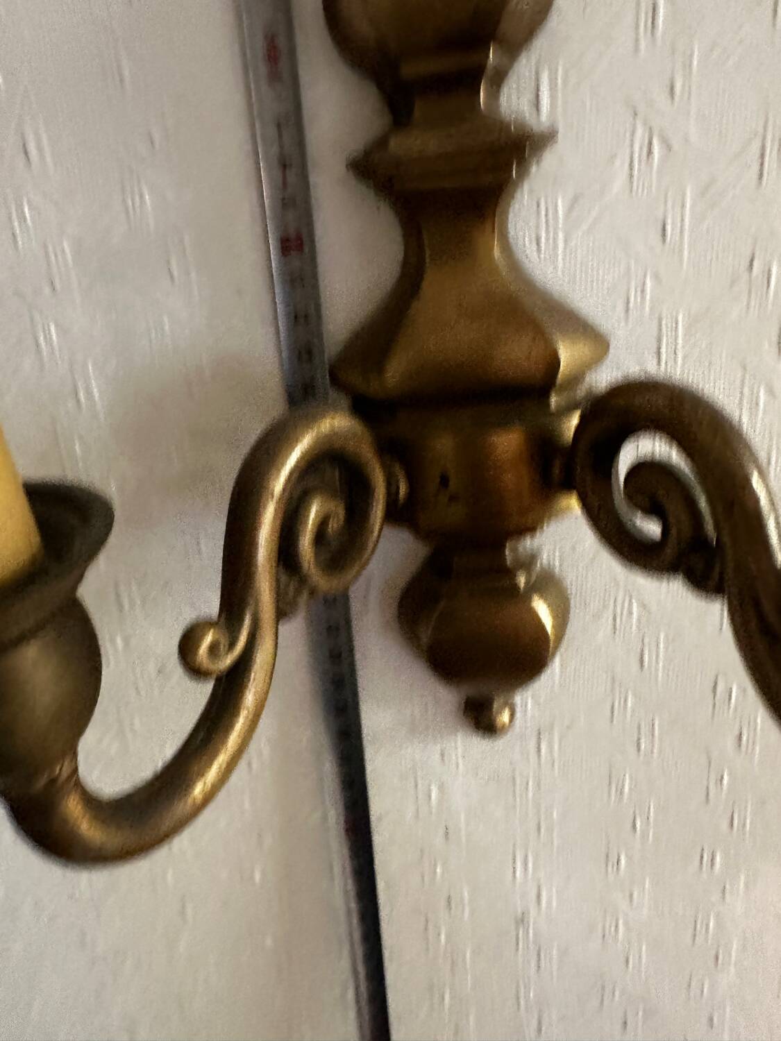 Vintage Brass Wall Sconce