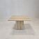 Table basse en travertin, années 1980