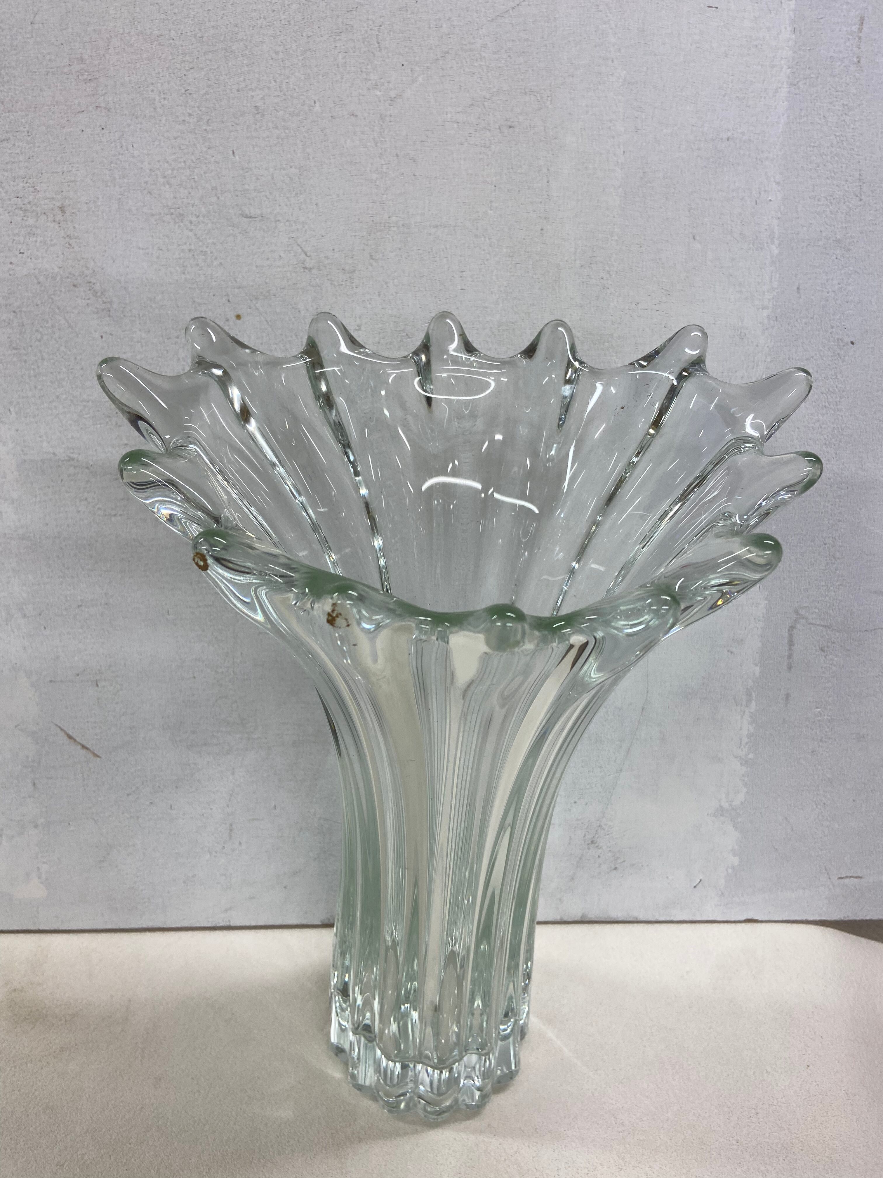 Crystal vase