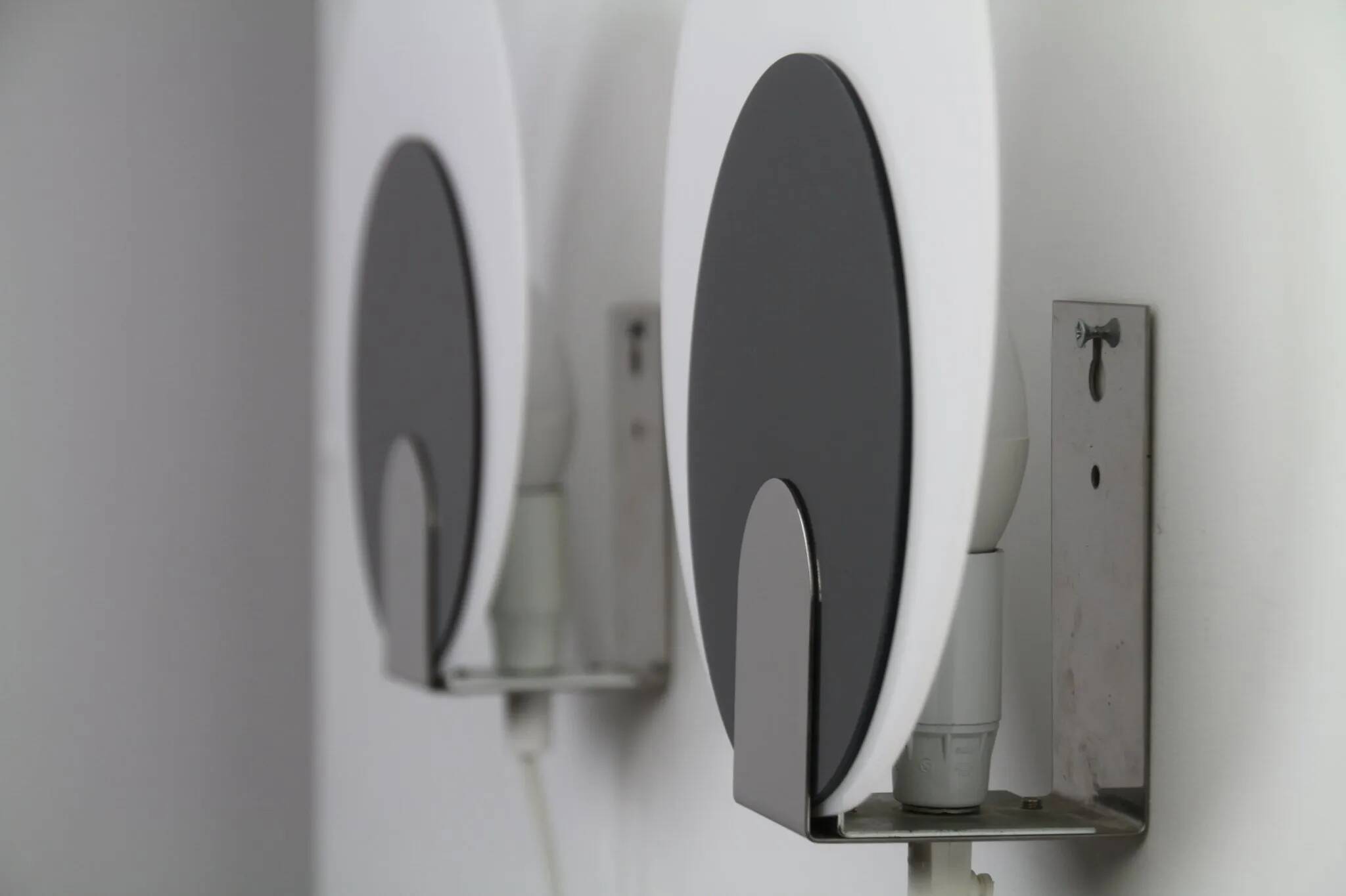 Pair of Typ 421 Wall Sconces — NAFA (Nybro Armaturfabrik), Sweden, 1970s