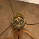 1950s tripod rattan lamp H47