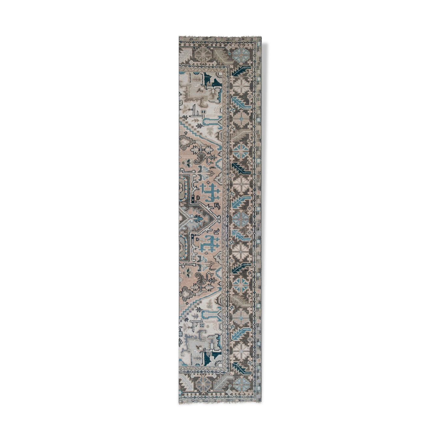 Coureur turc Oushak 74 x 328 cm
