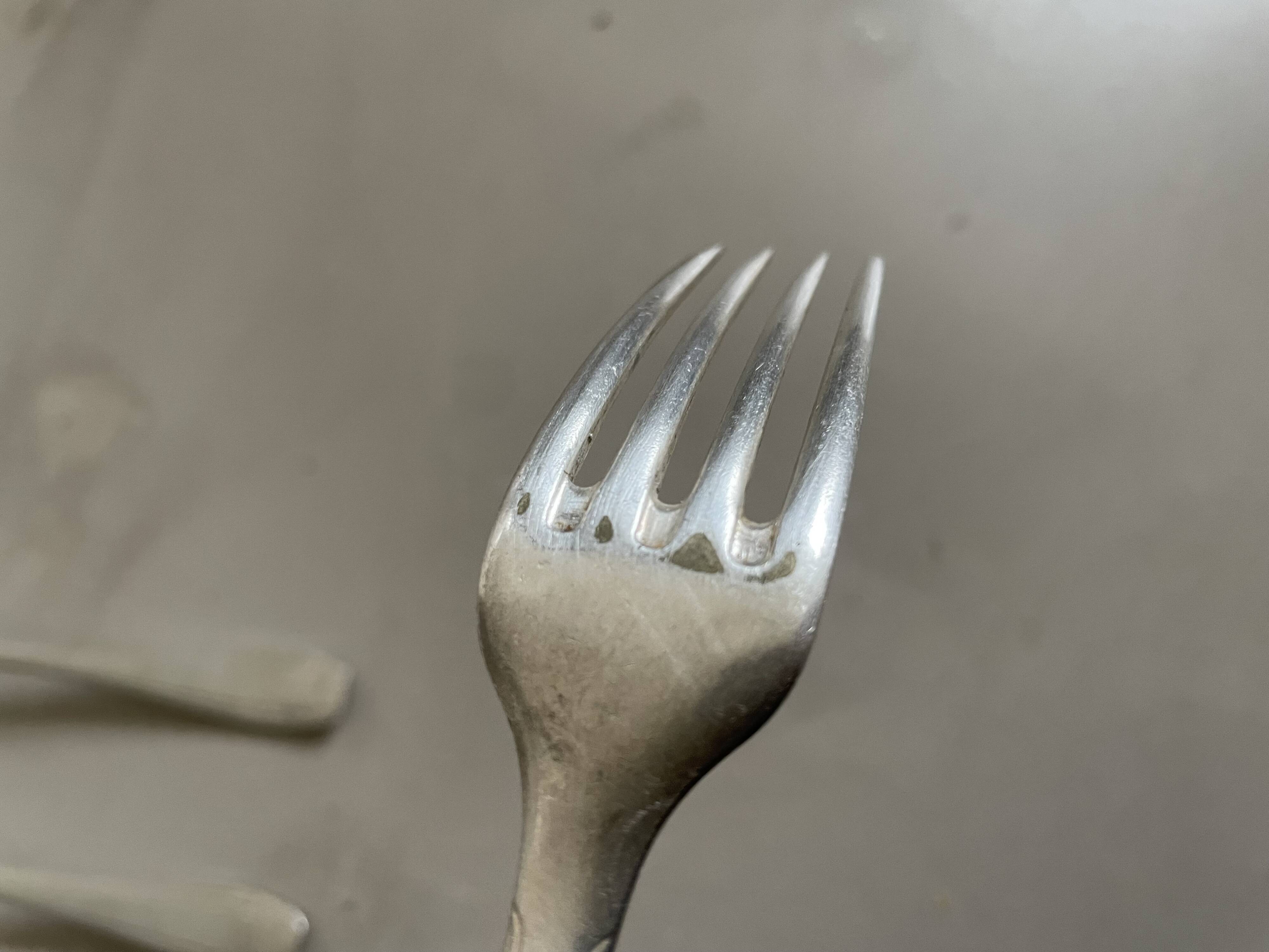 Set of cutlery, Art Deco silverware