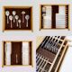 Coffret James Krenov avec service de couverts « Pyramide » par Georg Jensen