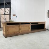 Comptoir chêne et pin XXL 350cm