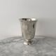 Timbale en argent XVIIIe poinçon fermiers généraux pied godronné