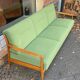 Daybed of the 60s vintage in wood and fabric