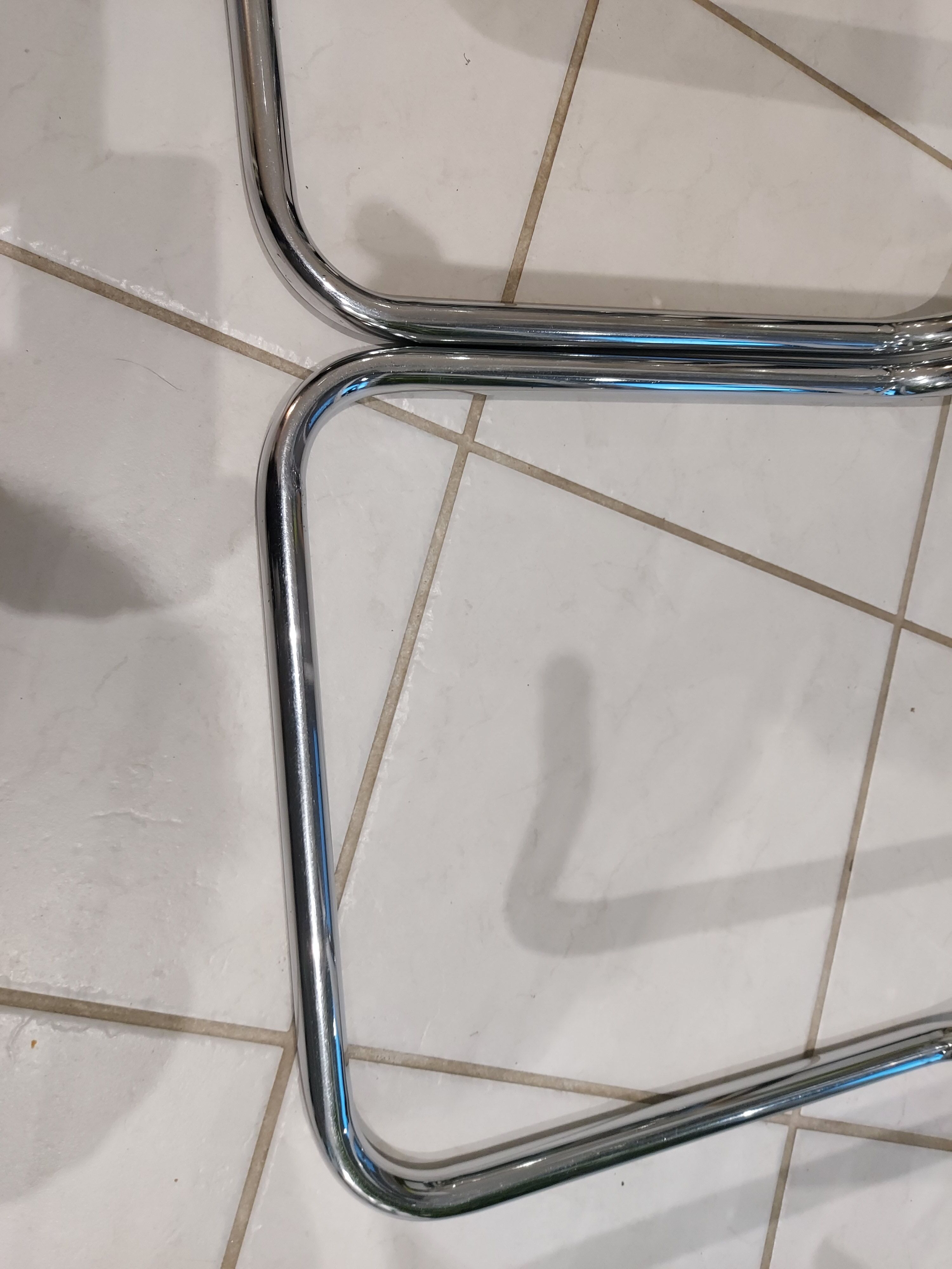 Suite of 4 chairs Cesca B32 by Marcel Breuer vintage year 1992