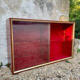 Large vintage 70s display case