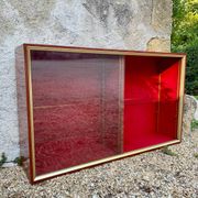 Large vintage 70s display case