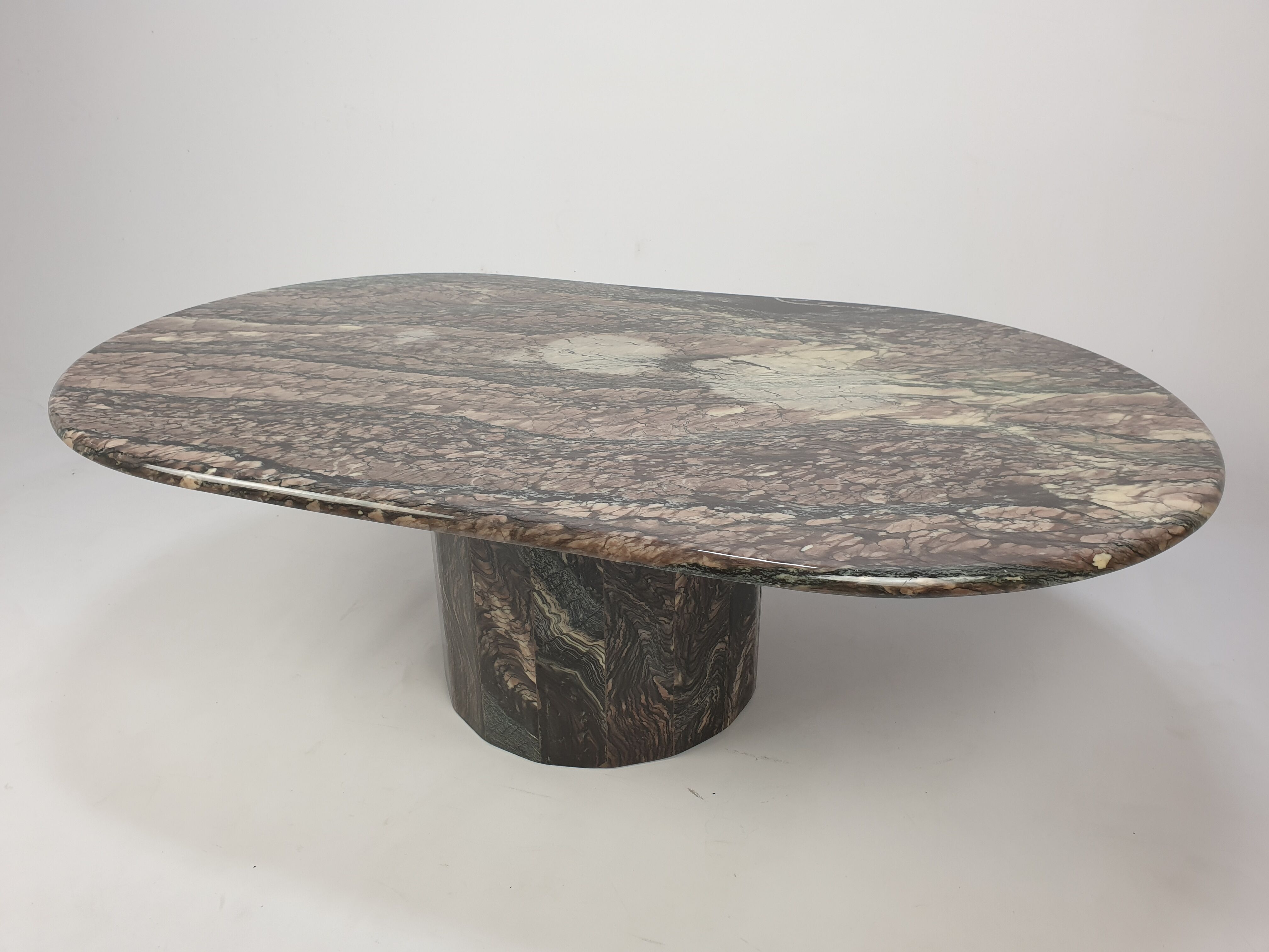 Midcentury Italian Marble Coffee Table 1989