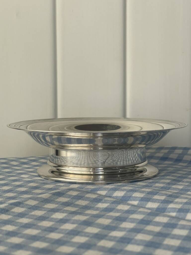 Christofle silver-plated vintage butter dish - Rare butter dish -